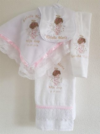 maxi cosi doopdeken doopkleding doopkleed met gratis naam - Afbeelding 6