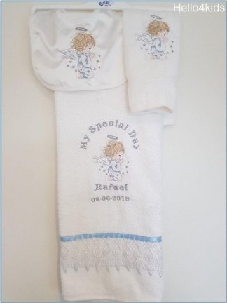 maxi cosi doopdeken doopkleding doopkleed met gratis naam - Afbeelding 7