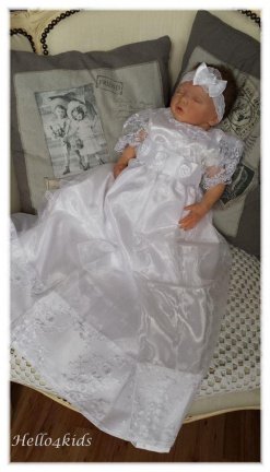 new Doopjurkje doopkleding doopsetje doopkleed Mary - Afbeelding 2