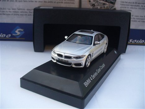 Kyosho 1/43 BMW 4 Serie Gran Coupe Zilver - 1