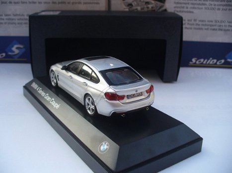 Kyosho 1/43 BMW 4 Serie Gran Coupe Zilver - 3