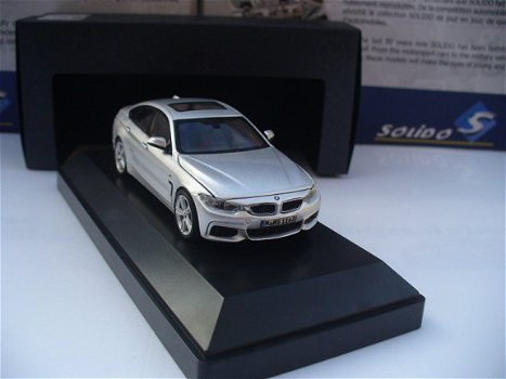 Kyosho 1/43 BMW 4 Serie Gran Coupe Zilver - 6