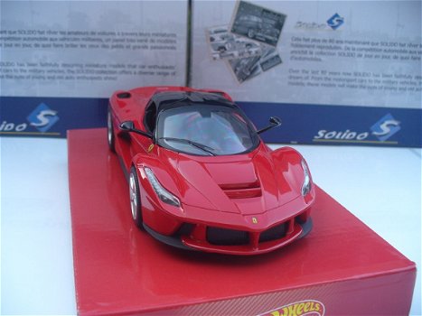 Hotwheels 1/24 Ferrari Laferrari Rood - 7