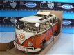 Tinplate collectables 1/18 VW Volkswagen T1 Microbus Oranje - 1 - Thumbnail