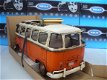 Tinplate collectables 1/18 VW Volkswagen T1 Microbus Oranje - 3 - Thumbnail
