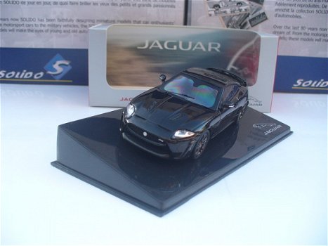 Ixo 1/43 Jaguar XKR-S Zwart - 1