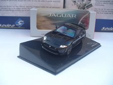 Ixo 1/43 Jaguar XKR-S Zwart