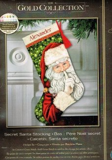 AANBIEDING DIMENSIONS BORDUURPAKKET , SECRET SANTA STOCKING