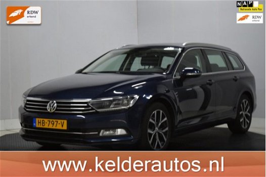 Volkswagen Passat Variant - 1.6 TDI Highline DSG 7, Navi, Clima, Cruise, PDC, Mooie auto - 1