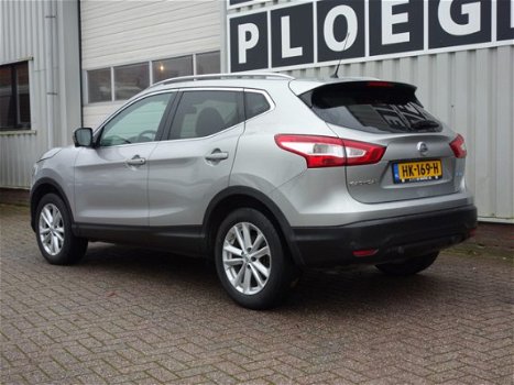 Nissan Qashqai - 1.5 DCi *1e Eign* Leer Xen Pano Nav 360'camera Stoelverw Dodehoek Tekna - 1