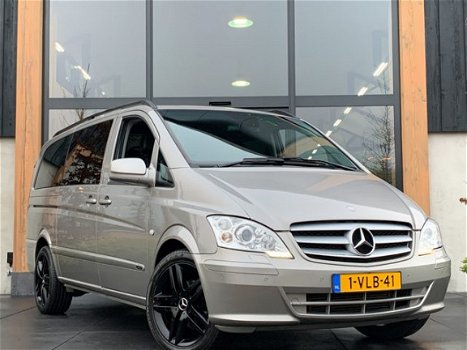 Mercedes-Benz Vito - 122CDI 3.0V6 224PK AUT. LANG DC 119480KM NAP 2X SCHUIFDEUR CLIMA LEDER BPM VRIJ - 1