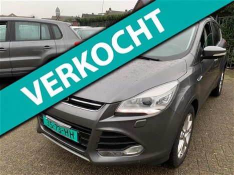 Ford Kuga - 2.0 TDCI Titanium Plus 4WD full full 157000 km nieuw model panodak leder xenon - 1