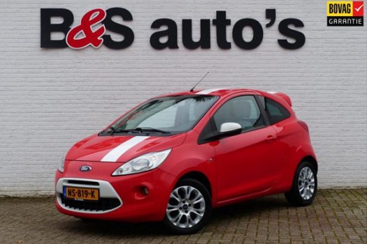 Ford Ka - 1.2 Trend ERG LEUKE AUTO CLIMA ELEKTRISCHE RAMEN+SPIEGELS ALLSEASON BANDEN - 1