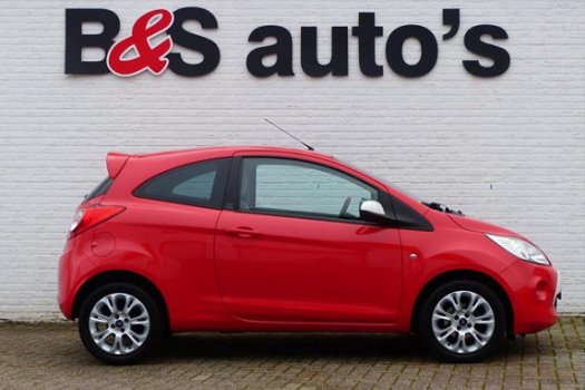 Ford Ka - 1.2 Trend ERG LEUKE AUTO CLIMA ELEKTRISCHE RAMEN+SPIEGELS ALLSEASON BANDEN - 1