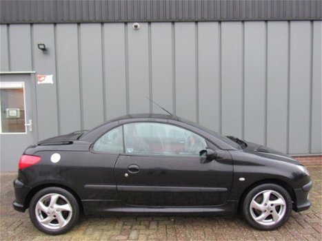 Peugeot 206 CC - 1.6-16V Roland Garros Stuur Rechts //APK//Airco//Leder//Elec.Ramen//Automaat// - 1