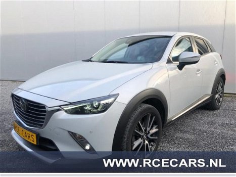 Mazda CX-3 - 2.0 SkyActiv-G 120 GT-Luxury 2WD BOSE NAVI LEER CAMERA XENON PDC START/STOP HEADUPDISPL - 1