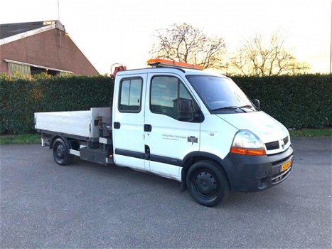 Renault Master - 2.5 DCI DC AC 3-ZIJDIGE KIPPER MET KRAAN - 1