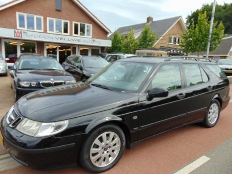 Saab 9-5 Estate - 2.0T LINEAR 1e Eigenaar Clima/Navi/Elec.Pakket/Lm Velgen/Trekhaak APK 10-09-2020 - 1