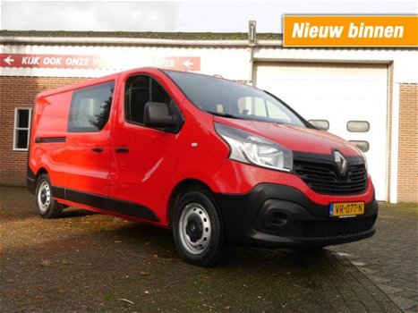 Renault Trafic - 1.6 DCI L2 DUBBELE CABINE AIRCO CRUISE CONTROLE ZEER NETTE BEDRI - 1