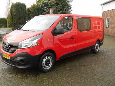 Renault Trafic - 1.6 DCI L2 DUBBELE CABINE AIRCO CRUISE CONTROLE ZEER NETTE BEDRI - 1