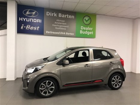 Kia Picanto - 1.2 CVVT Automaat 3500km Uniek Cruise Airco Bluetooth Navig - 1