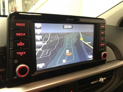 Kia Picanto - 1.2 CVVT Automaat 3500km Uniek Cruise Airco Bluetooth Navig - 1