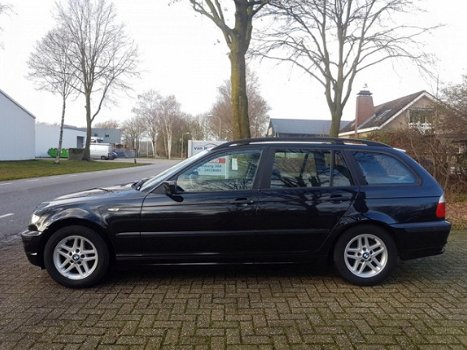 BMW 3-serie Touring - 316i Black & Silver AIRCO SPORTVELGEN E46 FACELIFT UITVOERING YOUNGTIMER - 1