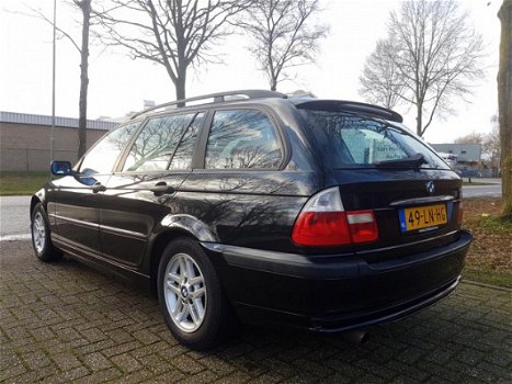 BMW 3-serie Touring - 316i Black & Silver AIRCO SPORTVELGEN E46 FACELIFT UITVOERING YOUNGTIMER - 1