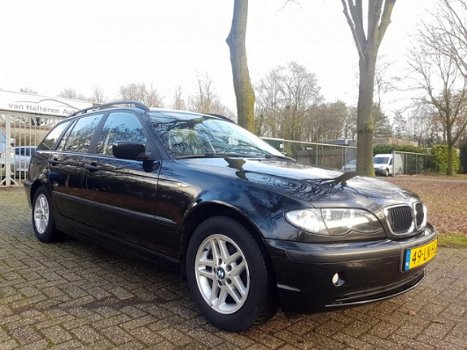 BMW 3-serie Touring - 316i Black & Silver AIRCO SPORTVELGEN E46 FACELIFT UITVOERING YOUNGTIMER - 1