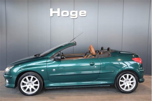 Peugeot 206 CC - 1.6-16V Roland Garros Airco Leer All in Prijs Inruil Mogelijk - 1