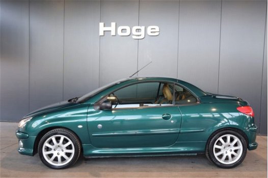 Peugeot 206 CC - 1.6-16V Roland Garros Airco Leer All in Prijs Inruil Mogelijk - 1