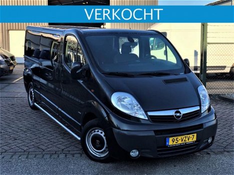 Opel Vivaro - 2.5CDTI L2 DUBBELE CABINE BJ.2009 AIRCO - 1