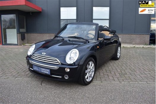 Mini Mini Cabrio - 1.6 Cooper Chili UIT ITALIË, AUTOMAAT, LEER, ELEKTRISCHE KAP - 1