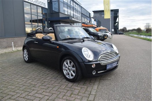 Mini Mini Cabrio - 1.6 Cooper Chili UIT ITALIË, AUTOMAAT, LEER, ELEKTRISCHE KAP - 1