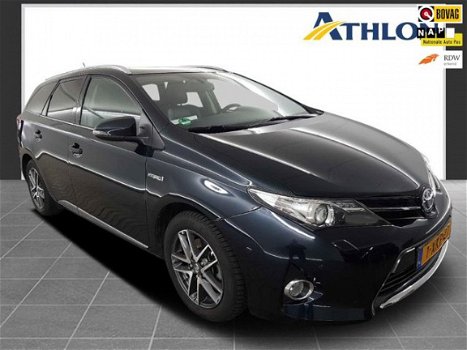 Toyota Auris Touring Sports - 1.8 Hybrid Lease Nav, Pano dak, Xenon, Ecc, H. Leer, Pdc, Lv - 1