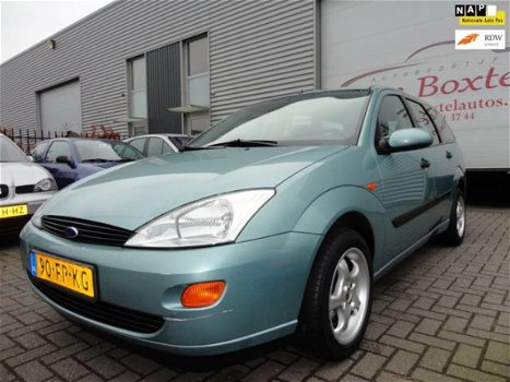 Ford Focus Wagon - 1.8-16V Ambiente 5 deurs station, nwe koppeling en rijd nog super voor zijn leeft - 1