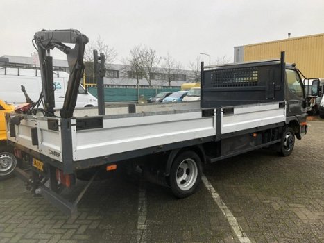 Mitsubishi Canter - 2.8 FB 35 Ti L KRAAN/OPEN LAADBAK/DUB.LUCHT - 1