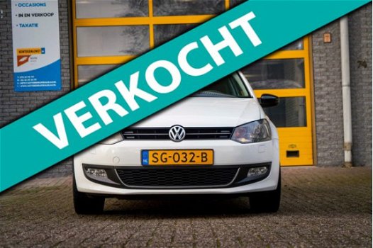 Volkswagen Polo - 1.2-12V BlueMotion Trendline Airco CPV L.M.velgen Stoelverwarming navi - 1