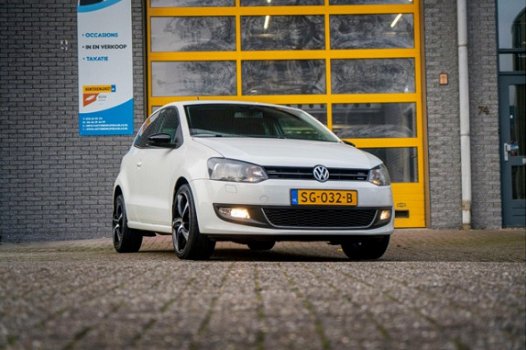 Volkswagen Polo - 1.2-12V BlueMotion Trendline Airco CPV L.M.velgen Stoelverwarming navi - 1