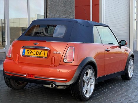 Mini Mini Cabrio - Cooper 1.6 / AIRCO / HALF LEDER / BLAUWE KAP / AUDIO / PDC / HISTORY AANWEZIG - 1