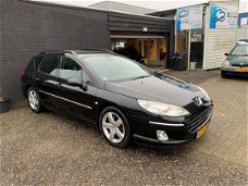 Peugeot 407 SW - 3.0-24V V6 XT Pack automaat leer navigatie alle opties dealer onderhouden