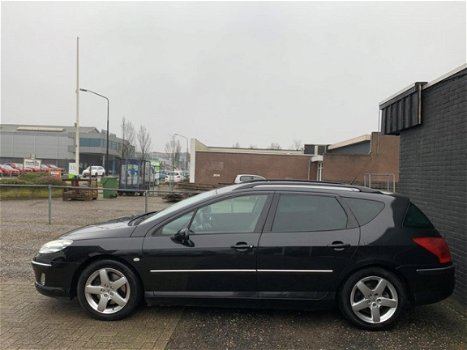 Peugeot 407 SW - 3.0-24V V6 XT Pack automaat leer navigatie alle opties dealer onderhouden - 1