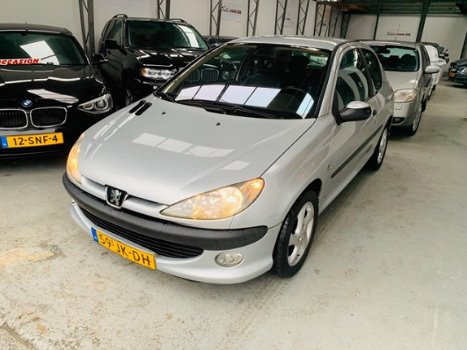 Peugeot 206 - 1.6-16V XS Premium /nieuwe apk/ lm velgen/ leer/Nap - 1