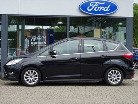 Ford C-Max - 1.6 EcoBoost Titanium 150pk Navigatie, Clima&Cruise control, Trekhaak+1500kg Trekgewich - 1