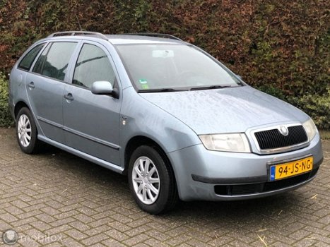 Skoda Fabia Combi - 1.4 Comfort AIRCO 156DKM BJ 2003 NIEUW APK - 1