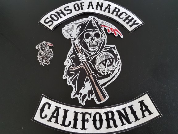 Sons Of Anarchy Patches Rugembleem