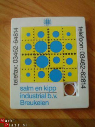 schuifpuzzel Salm en Kipp industrial BV Breukelen - nr. 1