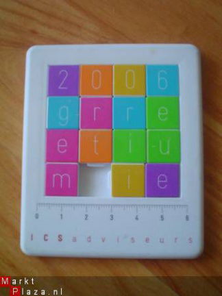 schuifpuzzel ICS Adviseurs - nr. 1
