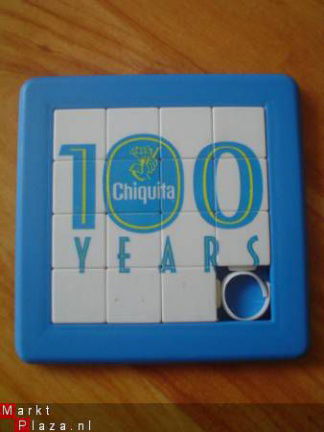 schuifpuzzel 100 years Chiquita - nr. 1