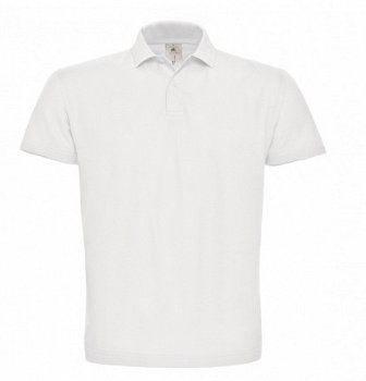 Logostar Polo shirt maat 4XL kleur wit (Uitverkoop) - 1